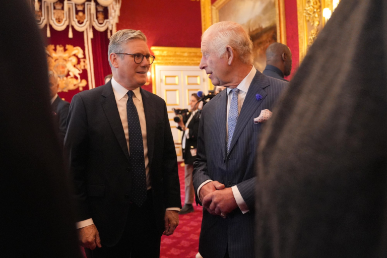 Sir Keir Starmer and King Charles III